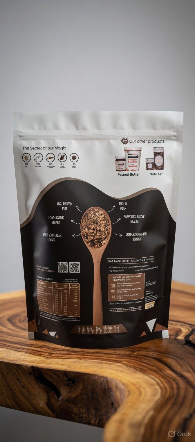 High Protein NO COOK Chocolate Oats