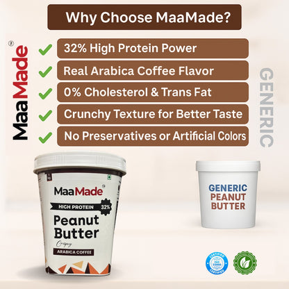 Arabica Coffee Peanut Butter: Crispy